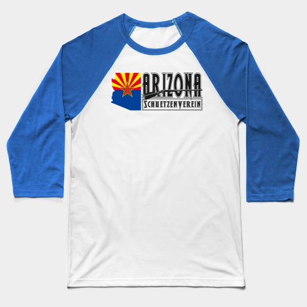 Arizona Schuetzenverein Baseball T-Shirt by Arizona Schützenverein 